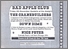 [thumbnail of Second flyer promoting the performance by The Cranebuilders, Down Dime, and Nice Peter at The Adelphi, 2005]