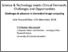 [thumbnail of Science & Technology meets clinical demands: challenges and opportunities (Workshop 2 Prof. Bogdan Matuszewski)]